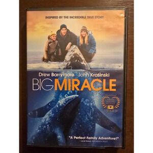 Big Miracle (DVD, 2012), Barrymore, Krasinski, Excellent Condition